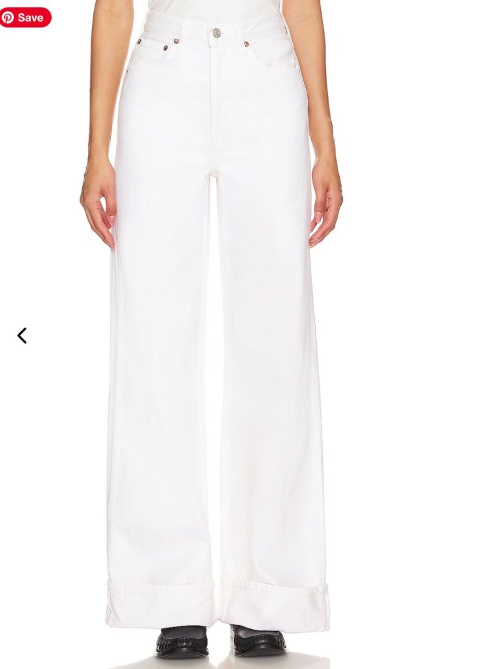 NWOT Dame High Rise Wide Leg Jeans